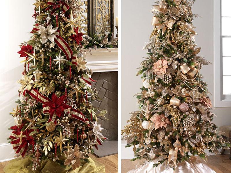 Χριστουγεννιάτικα δέντρα στολισμένα 2018