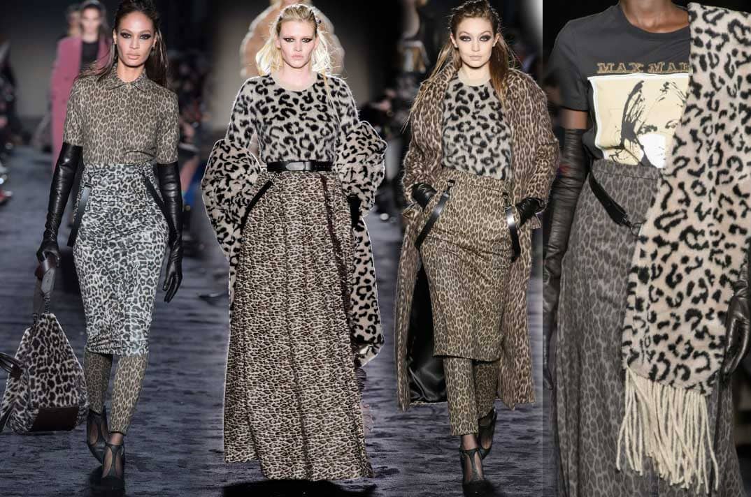 total animal prints τάσεις φθινόπωρο χειμώνας 2018-2019