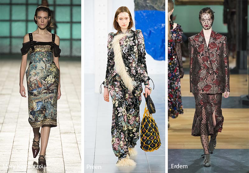 Print trends μόδα φθινόπωρο χειμώνας 2018-2019