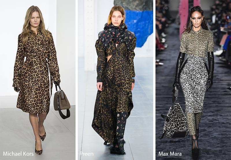 Print trends μόδα φθινόπωρο χειμώνας 2018-2019