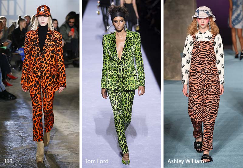 animal prints μόδα φθινόπωρο χειμώνας 2018-2019