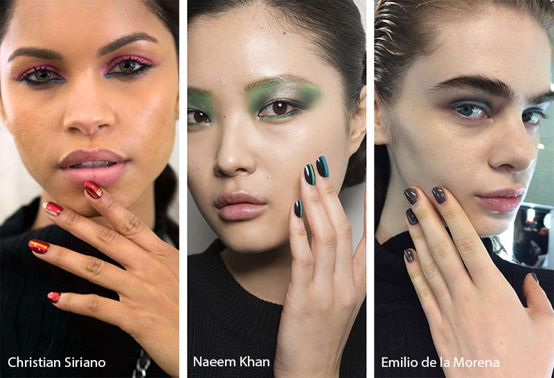 nail trends Φθινόπωρο χειμώνας 2018 2019