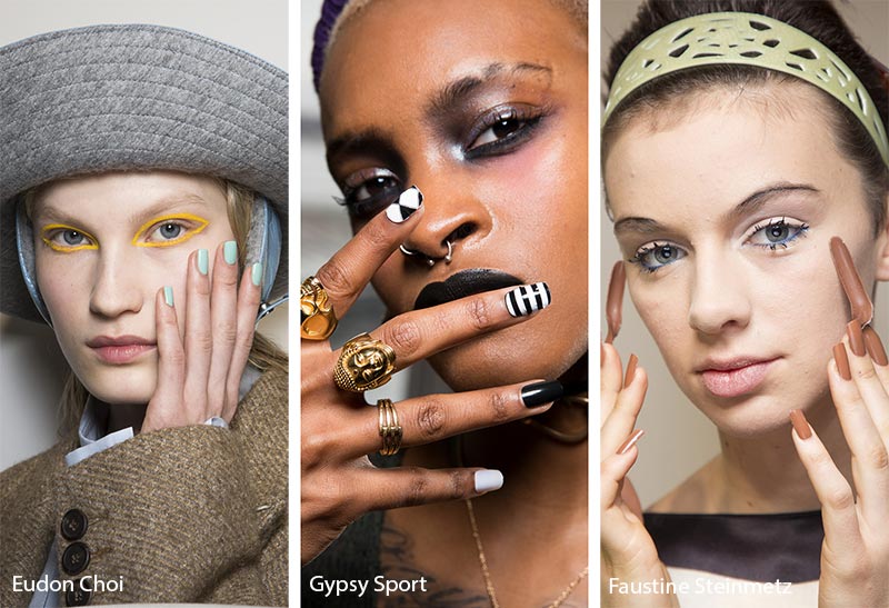 nail trends Φθινόπωρο χειμώνας 2018 2019